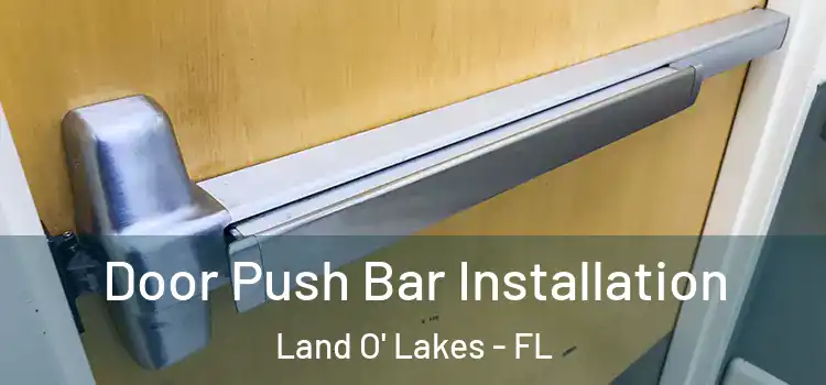 Door Push Bar Installation Land O' Lakes - FL